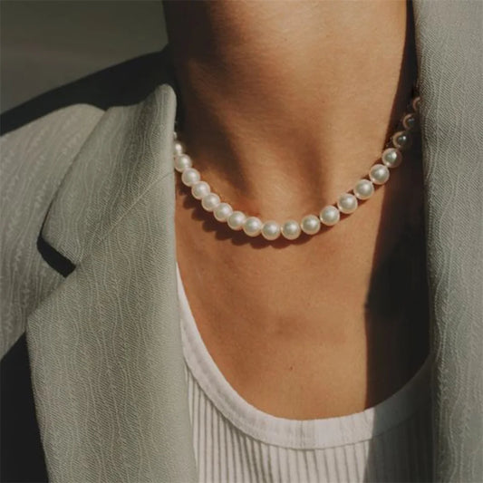 White Pearl Necklace