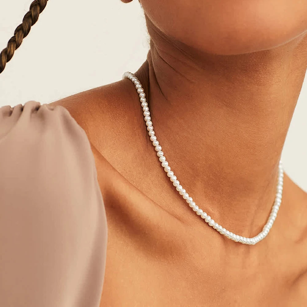 White Pearl Necklace